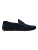 Wojas Leren mocassins donkerblauw