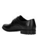 Wojas Leder-Schnürschuhe in Schwarz