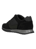 Wojas Leder-Sneakers in Schwarz