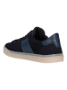 Wojas Leren sneakers donkerblauw/blauw