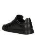 Wojas Leder-Sneakers in Schwarz
