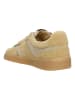 Wojas Leder-Sneakers in Beige