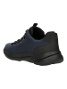Wojas Leren trekkingschoenen donkerblauw