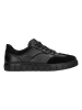 Wojas Leder-Sneakers in Schwarz