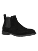 Wojas Leder-Chelsea-Boots in Schwarz