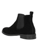 Wojas Leder-Chelsea-Boots in Schwarz
