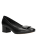 Wojas Leder-Pumps in Schwarz
