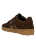 Wojas Leder-Sneakers in Braun/ Gold