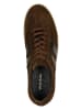 Wojas Leder-Sneakers in Braun/ Gold