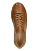 Wojas Leder-Sneakers in Hellbraun