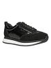 Wojas Leder-Sneakers in Schwarz