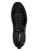 Wojas Leder-Sneakers in Schwarz