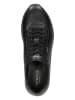 Wojas Leder-Sneakers in Schwarz