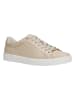 Wojas Leder-Sneakers in Beige
