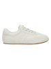Wojas Leder-Sneakers in Creme