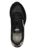Wojas Leder-Sneakers in Schwarz/ Hellbraun