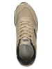 Wojas Leder-Sneakers in Schwarz/ Beige