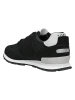 Wojas Leren sneakers zwart/grijs