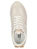 Wojas Leren sneakers wit/beige