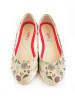 Goby Ballerinas in Beige/ Bunt