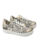 Goby Leren sneakers lichtbruin