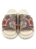 Goby Leren slippers meerkleurig