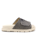 Goby Slippers antraciet/beige
