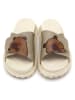 Goby Pantoletten in Beige