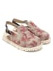 Goby Leder-Clogs in Rosa