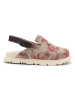 Goby Leder-Clogs in Rosa