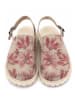 Goby Leder-Clogs in Rosa