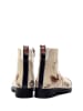 Goby Boots in Beige/ Schwarz/ Bunt