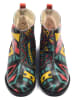 Goby Ankle-Boots in Schwarz/ Bunt