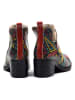 Goby Ankle-Boots in Schwarz/ Bunt