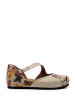 Goby Spangenballerinas in Beige/ Bunt