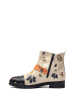 Goby Boots zwart/beige/meerkleurig