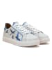 Goby Sneakers wit/lichtblauw
