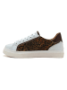 Goby Sneakers wit/bruin