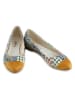 Goby Ballerinas in Blau/ Orange