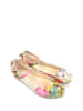 Goby Spangenballerinas in Creme/ Bunt