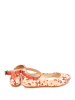 Goby Ballerinas in Beige/ Orange/ Bunt