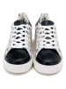 Goby Leren sneakers wit/zwart/meerkleurig