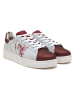 Goby Sneakers bordeaux/wit