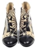 Goby Ankle-Boots in Beige/ Schwarz