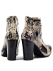 Goby Enkelboots beige/zwart