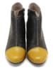 Neefs Ankle-Boots in Schwarz/ Gelb