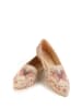 Goby Slipper in Beige/ Bunt