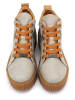 Goby Sneakers in Grau/ Orange
