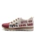 Goby Sneakers in Rot/ Creme