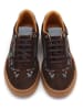 Goby Leren sneakers bruin